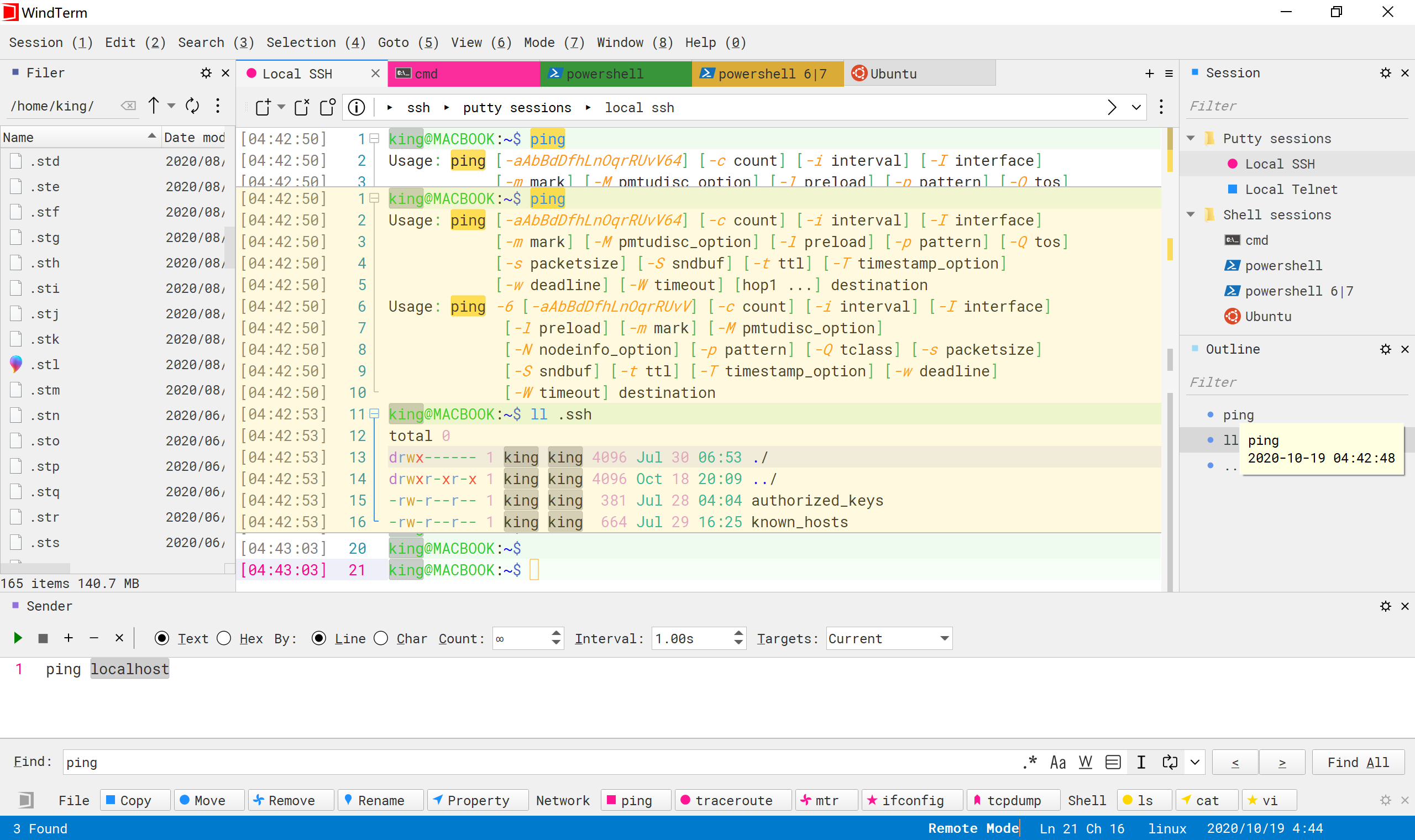 WindTerm DigeWhite 主题